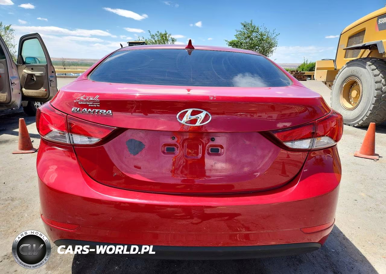 2014 Hyundai Elantra Se VIN:KMHDH4AE6EU212019 - 6