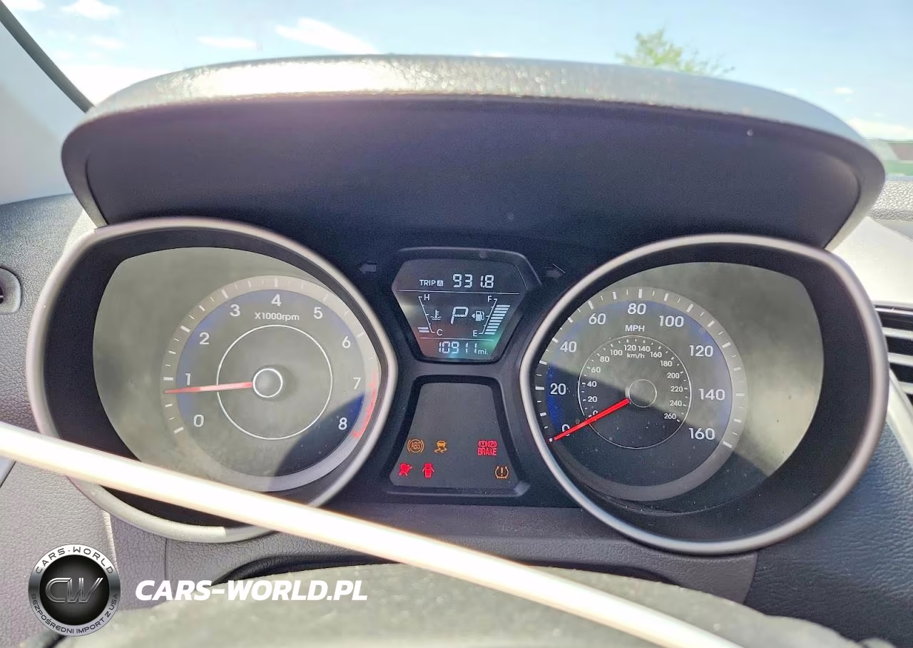 2014 Hyundai Elantra Se VIN:KMHDH4AE6EU212019 - 9
