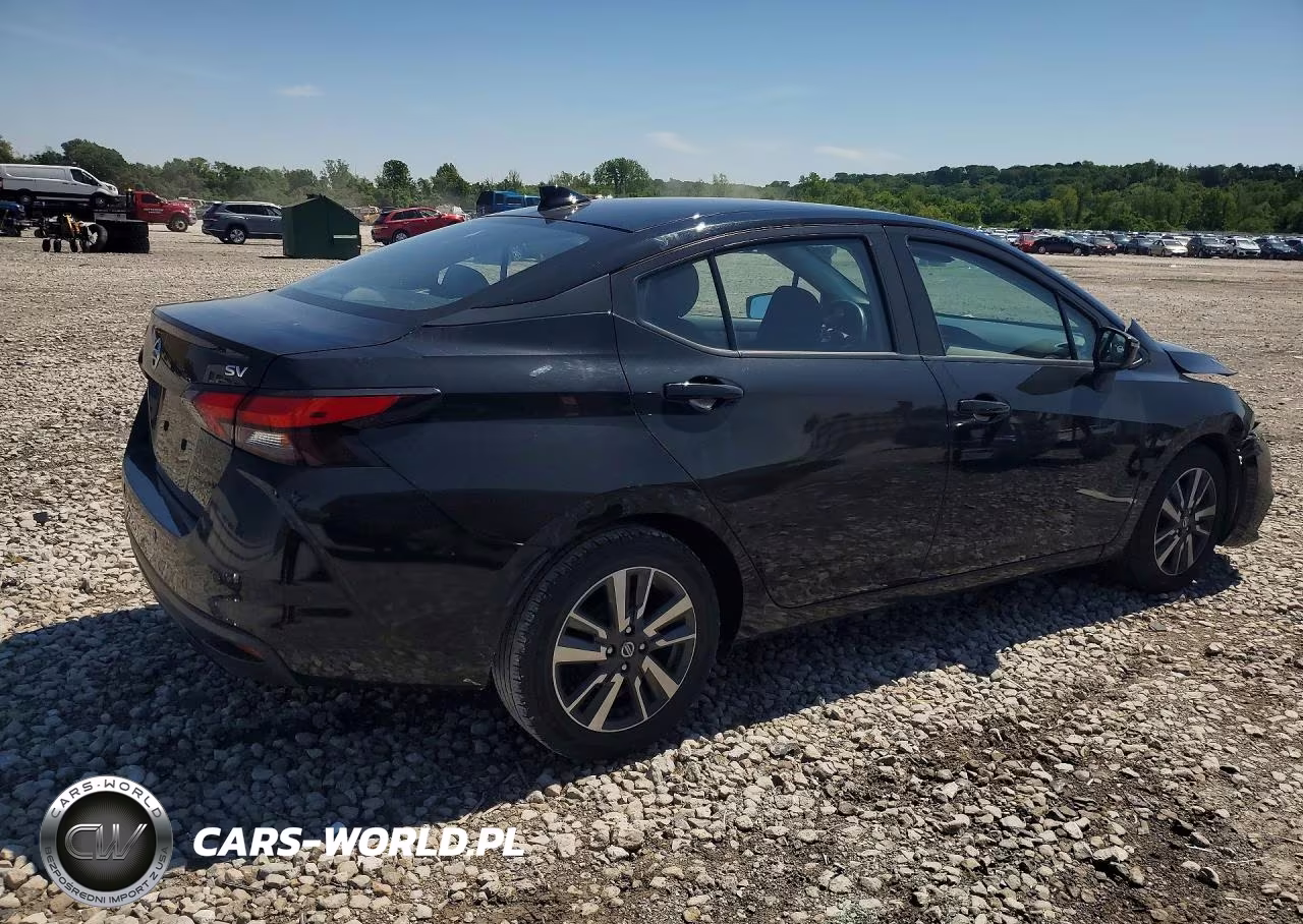 2021 Nissan Versa Sv VIN:3N1CN8EV8ML833817 - 3