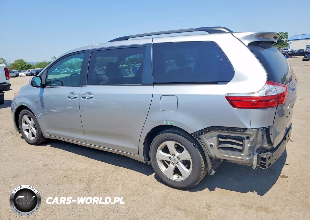 2015 Toyota Sienna Le VIN:5TDKK3DC6FS655035 - 2