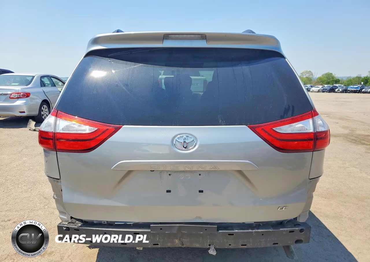 2015 Toyota Sienna Le VIN:5TDKK3DC6FS655035 - 6