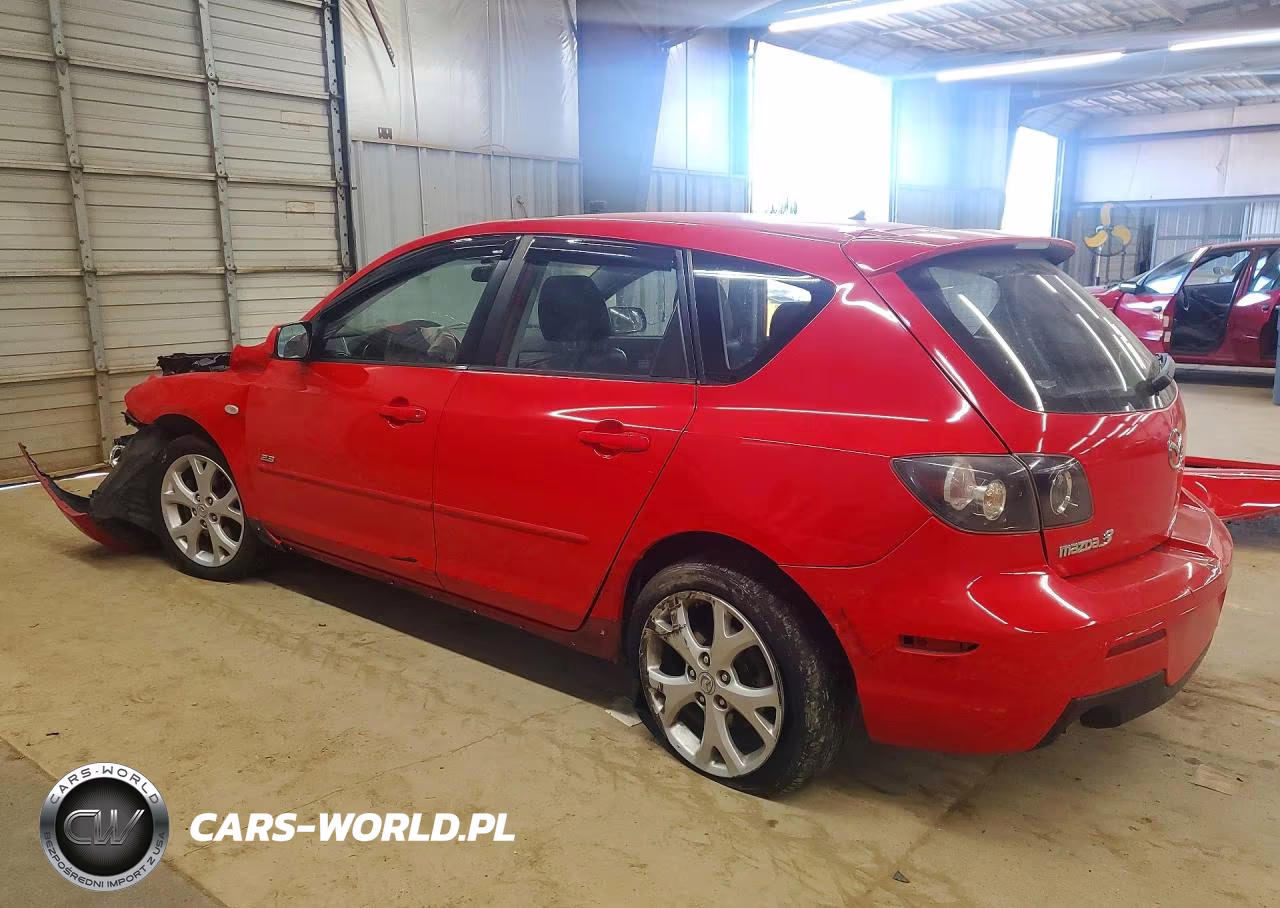 2008 Mazda 3 Hatchback VIN:JM1BK343681849032 - 2