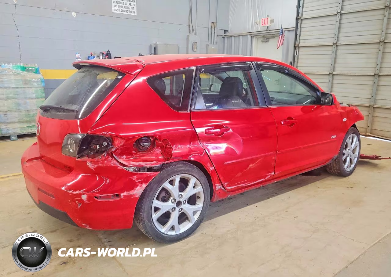 2008 Mazda 3 Hatchback VIN:JM1BK343681849032 - 3