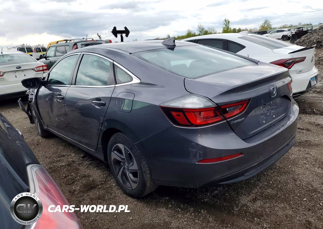 2019 Honda Insight Ex VIN:19XZE4F53KE008557 - 2
