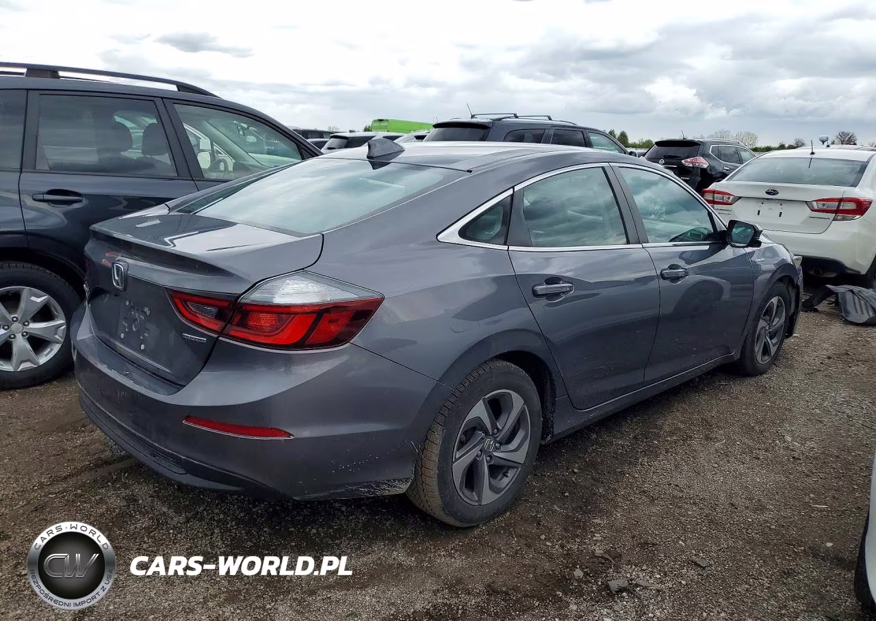 2019 Honda Insight Ex VIN:19XZE4F53KE008557 - 3