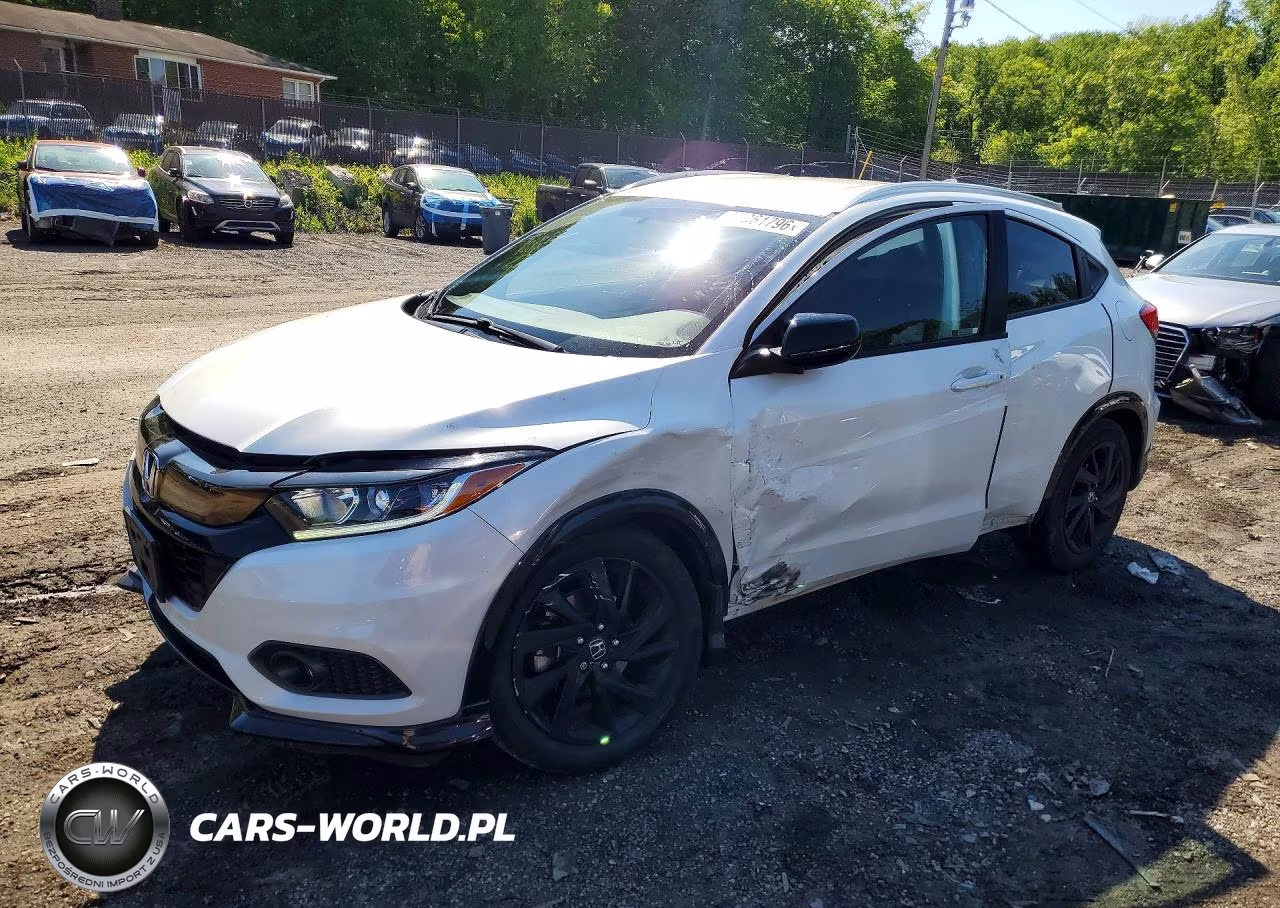 2022 Honda Hr-V Sport VIN:3CZRU6H15NM776134 - 1