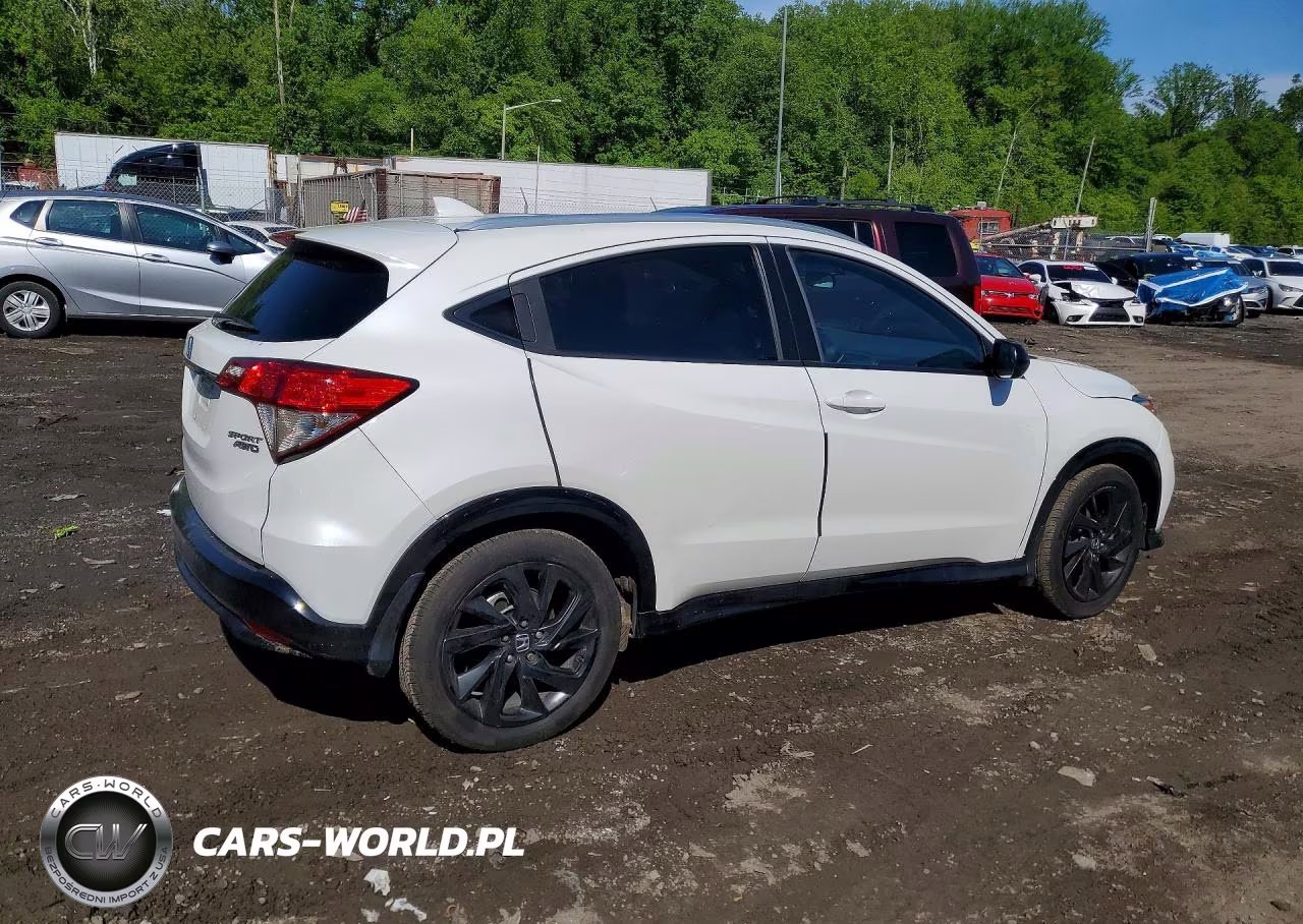 2022 Honda Hr-V Sport VIN:3CZRU6H15NM776134 - 3