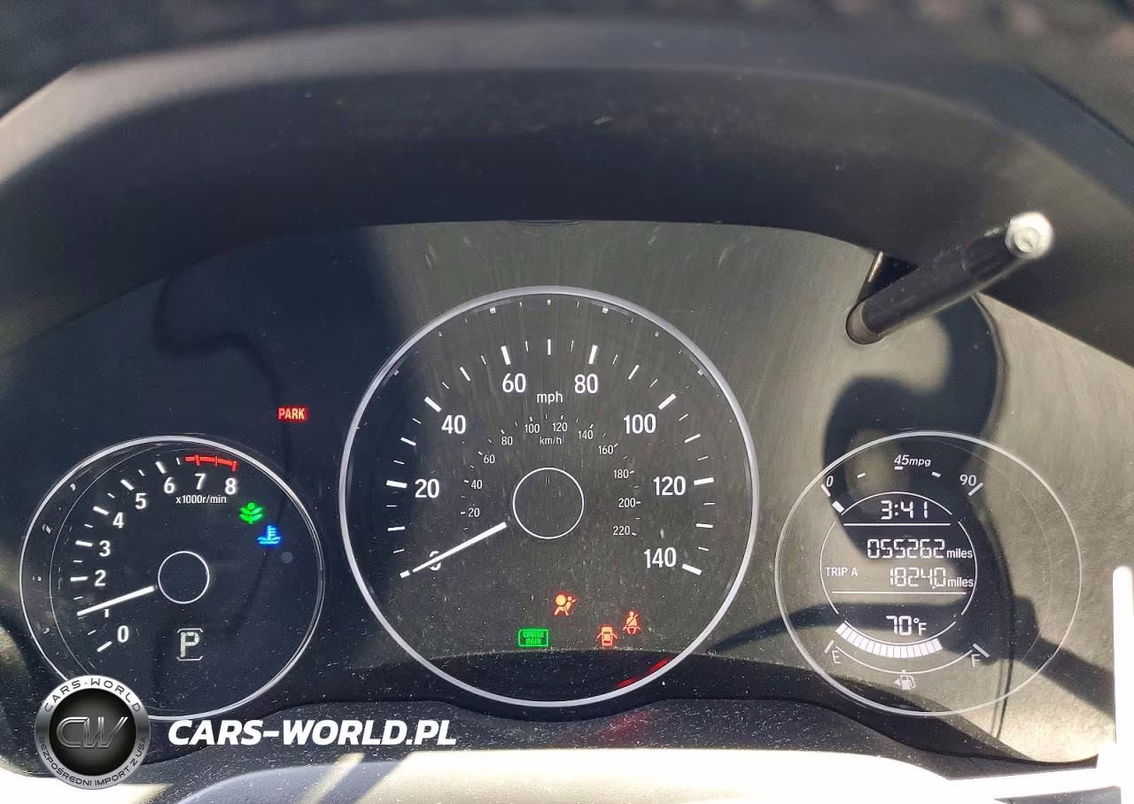 2022 Honda Hr-V Sport VIN:3CZRU6H15NM776134 - 9
