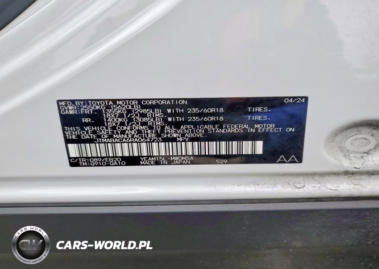 2024 Toyota Bz4X Xle VIN:JTMABACA6RA064723 - 14