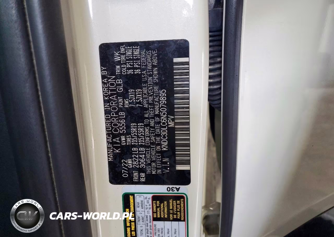2022 Kia Ev6 Wind VIN:KNDC3DLC6N5079895 - 13