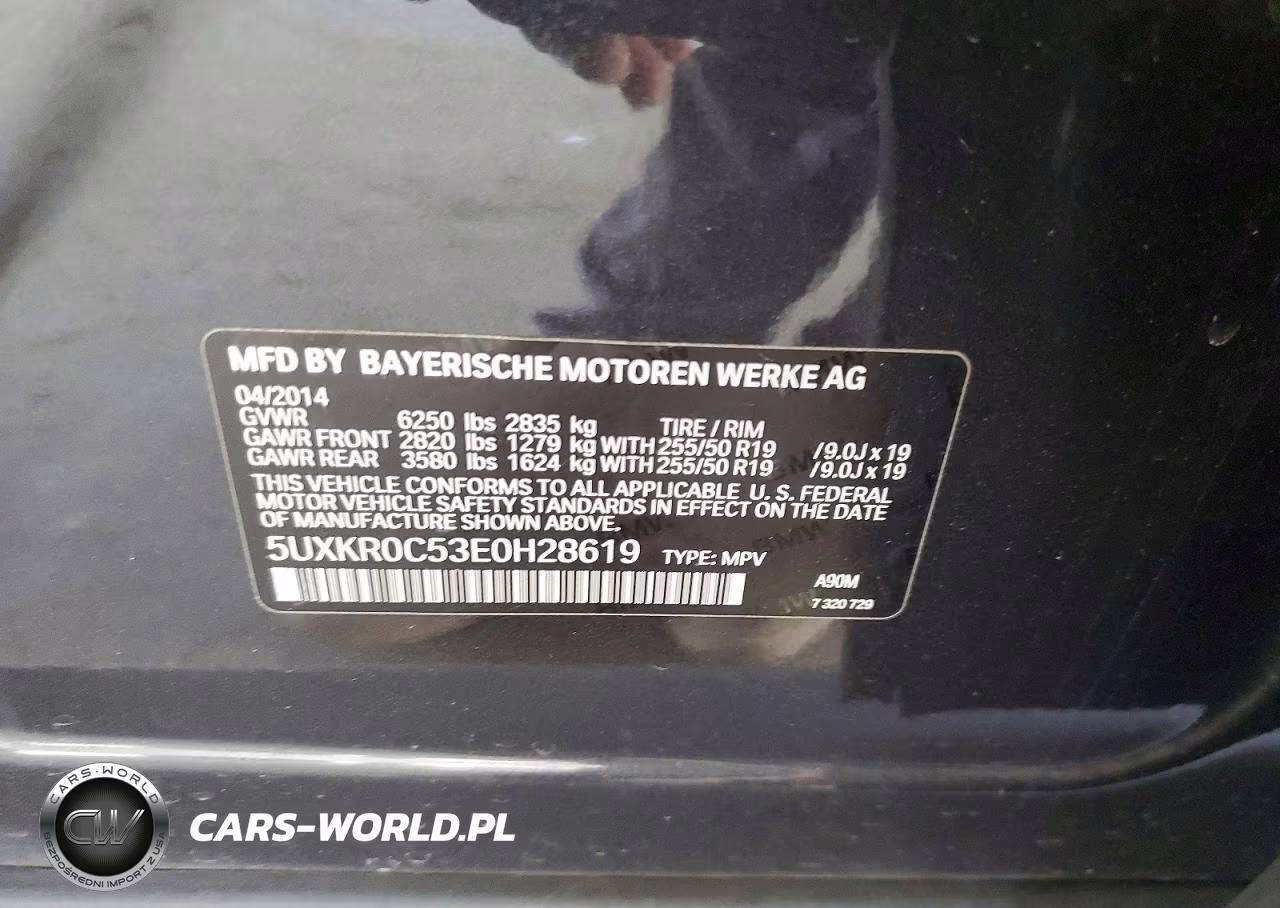 2014 BMW X5 xDrive35I VIN:5UXKR0C53E0H28619 - 12