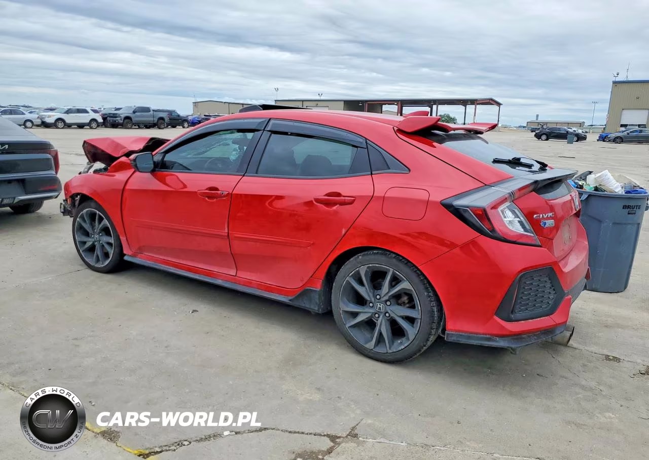 2019 Honda Civic Sport Touring VIN:SHHFK7H9XKU201584 - 2