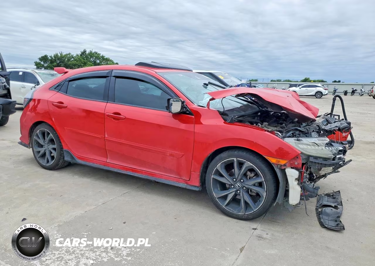2019 Honda Civic Sport Touring VIN:SHHFK7H9XKU201584 - 4