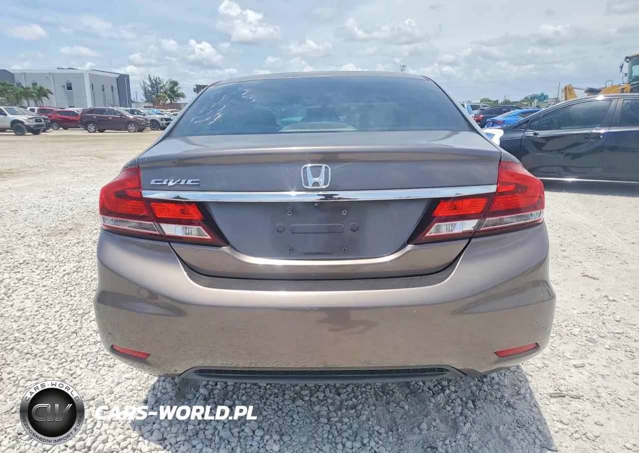 2013 Honda Civic Lx VIN:19XFB2F58DE057028 - 6