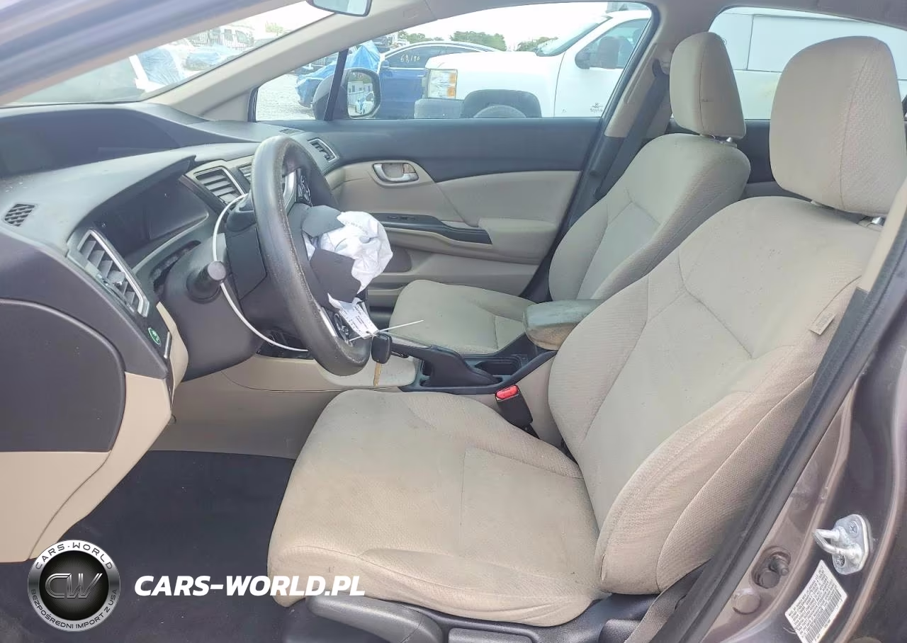 2013 Honda Civic Lx VIN:19XFB2F58DE057028 - 7