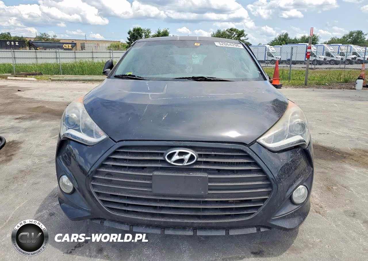 2013 Hyundai Veloster Turbo VIN:KMHTC6AE9DU132301 - 5