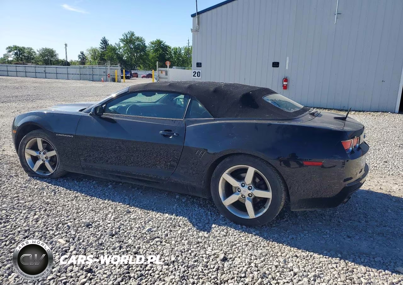 2011 Chevrolet Camaro Lt VIN:2G1FC3DD7B9207969 - 2