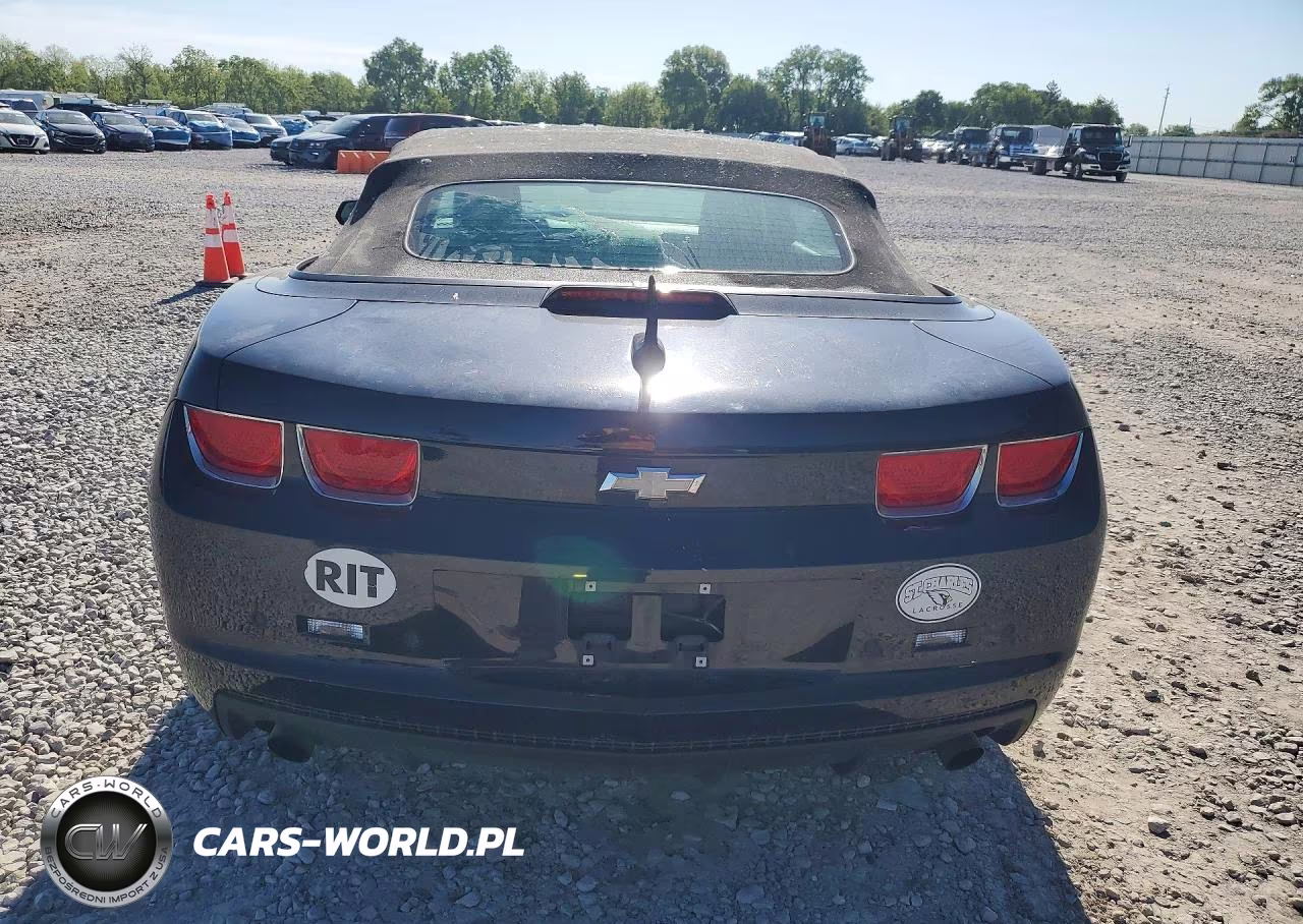 2011 Chevrolet Camaro Lt VIN:2G1FC3DD7B9207969 - 6