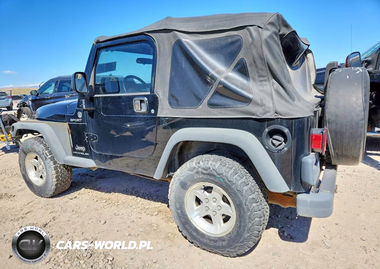 2004 Jeep Wrangler - Tj Sport VIN:1J4FA49S44P734151 - 2