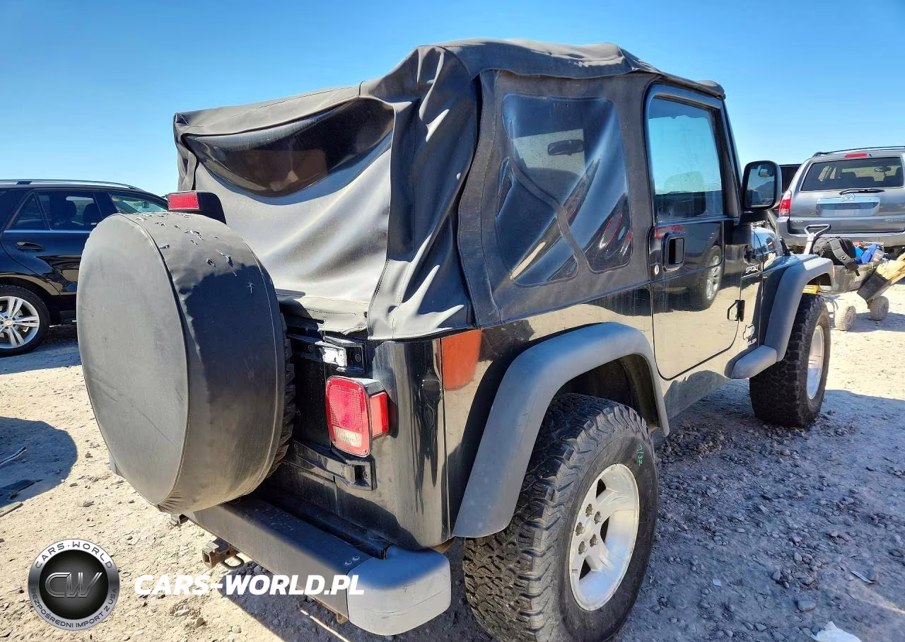 2004 Jeep Wrangler - Tj Sport VIN:1J4FA49S44P734151 - 3