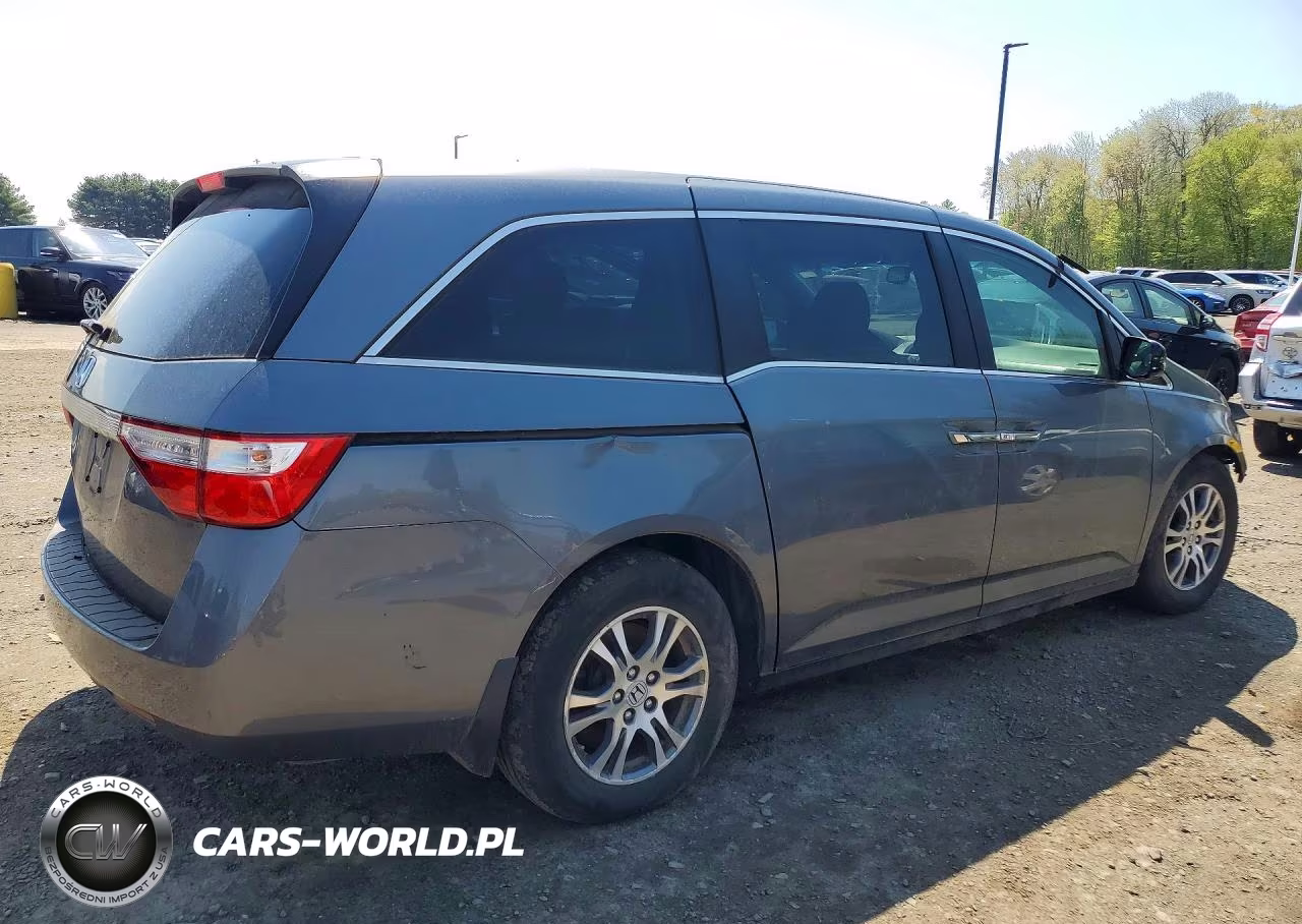 2011 Honda Odyssey Exl VIN:5FNRL5H6XBB093487 - 3