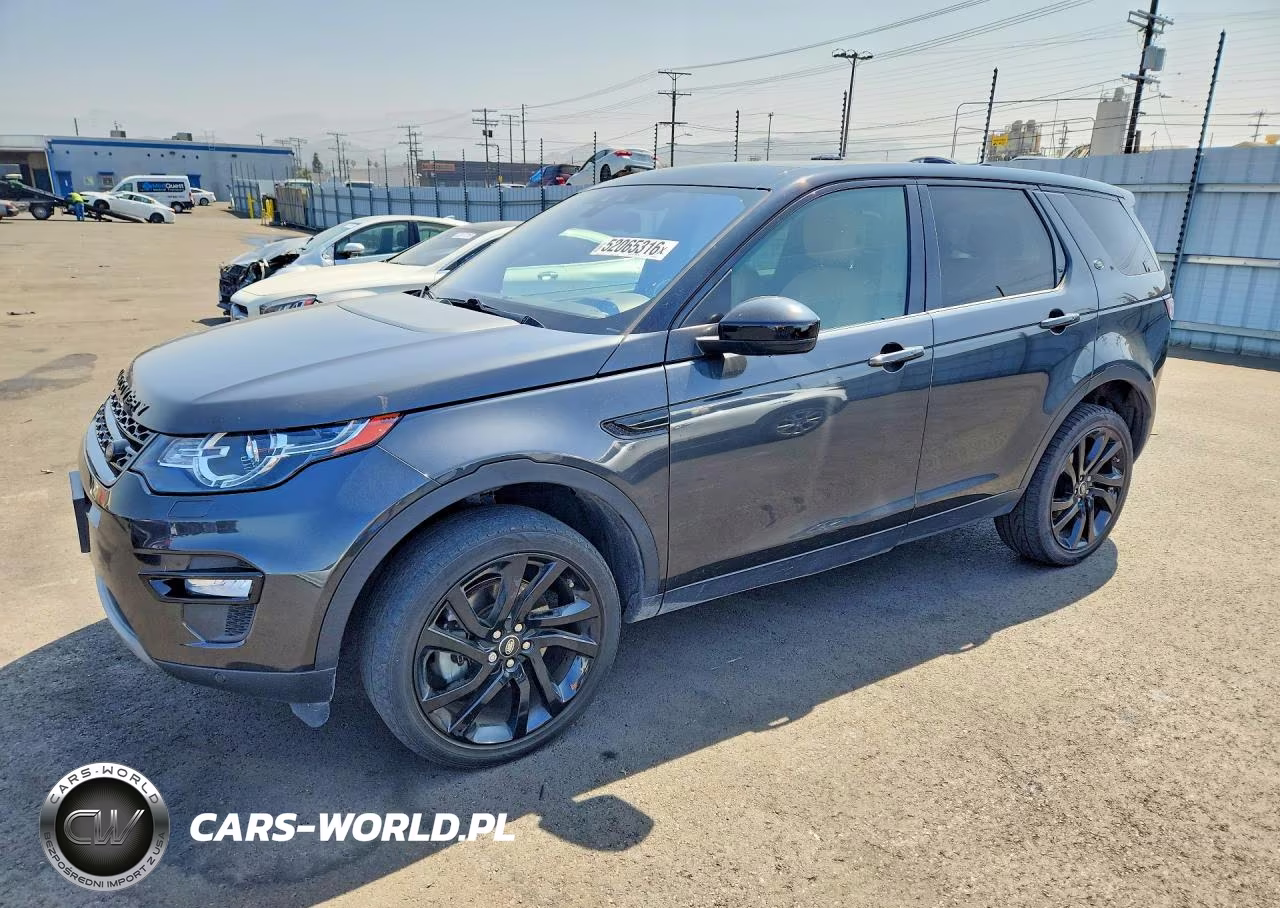 2019 Land Rover Discovery Sport Hse Luxury