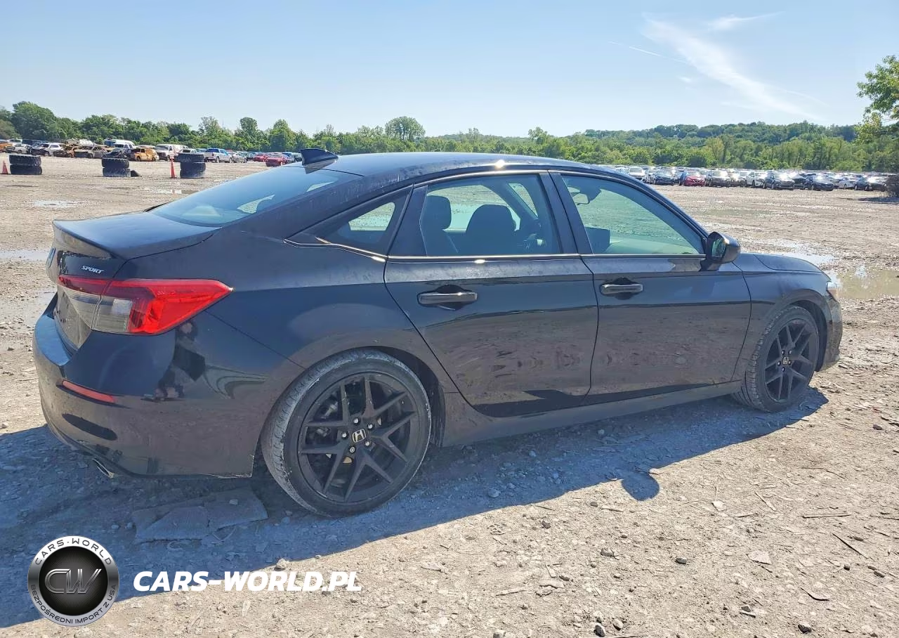 2022 Honda Civic Sport VIN:2HGFE2F56NH608944 - 3