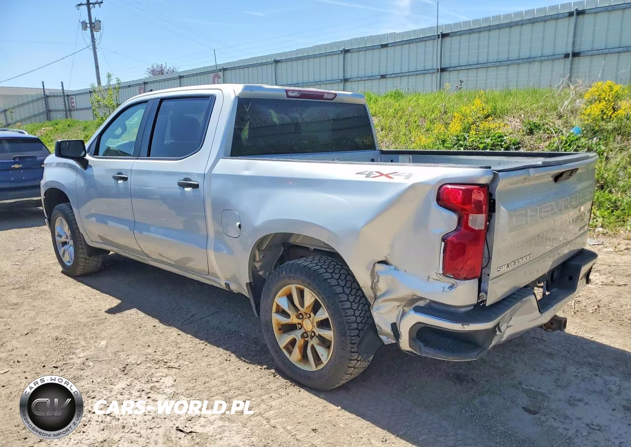 2021 Chevrolet Silverado K1500 Custom VIN:1GCPYBEH3MZ173692 - 2