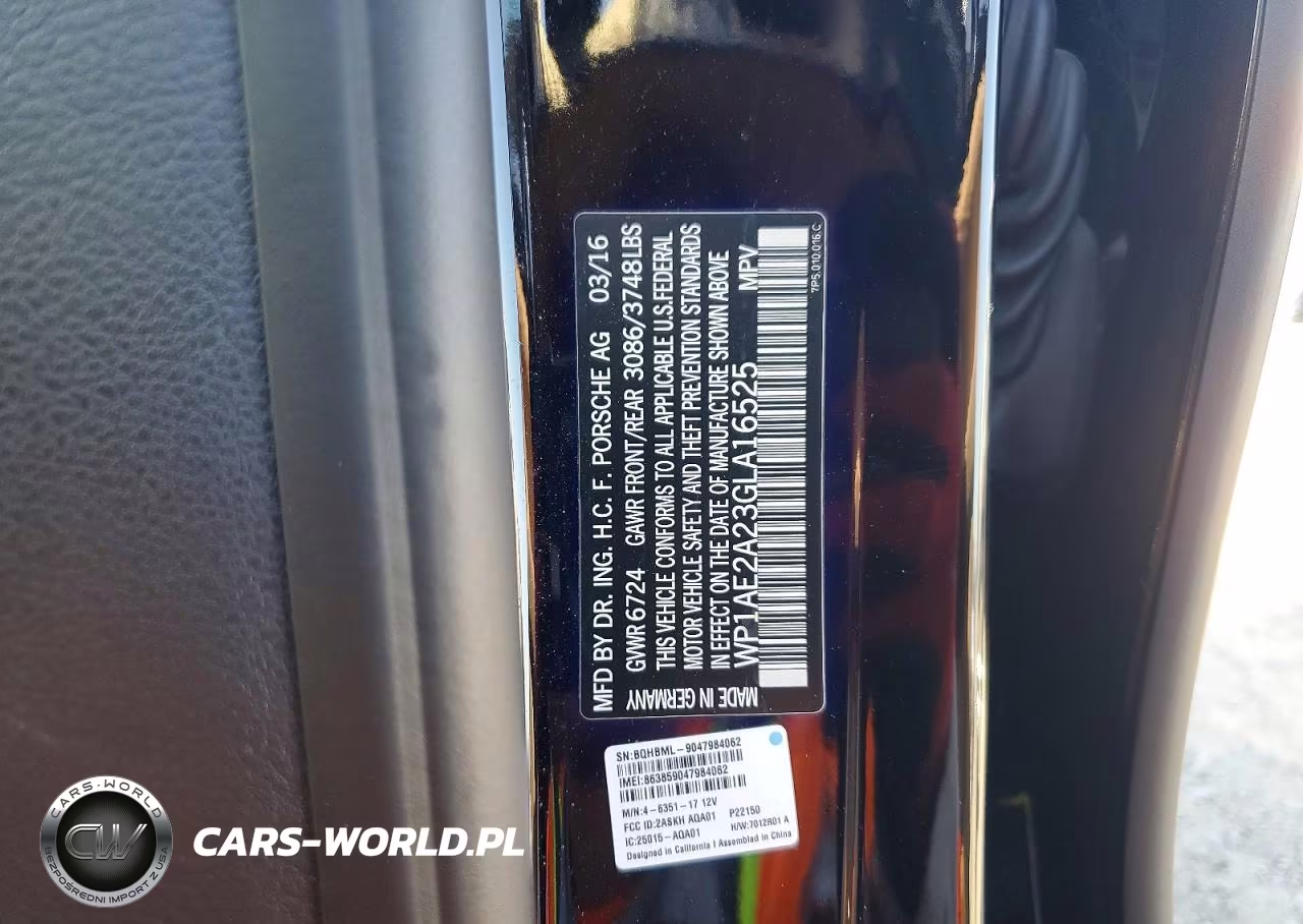 2016 Porsche Cayenne Se Hybrid VIN:WP1AE2A23GLA16525 - 12
