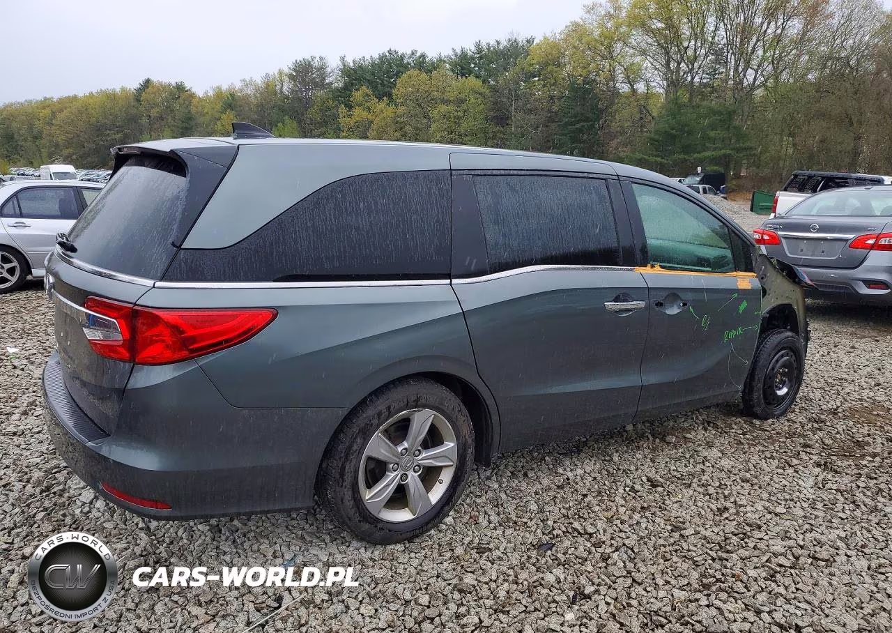 2019 Honda Odyssey Exl VIN:5FNRL6H77KB040213 - 3