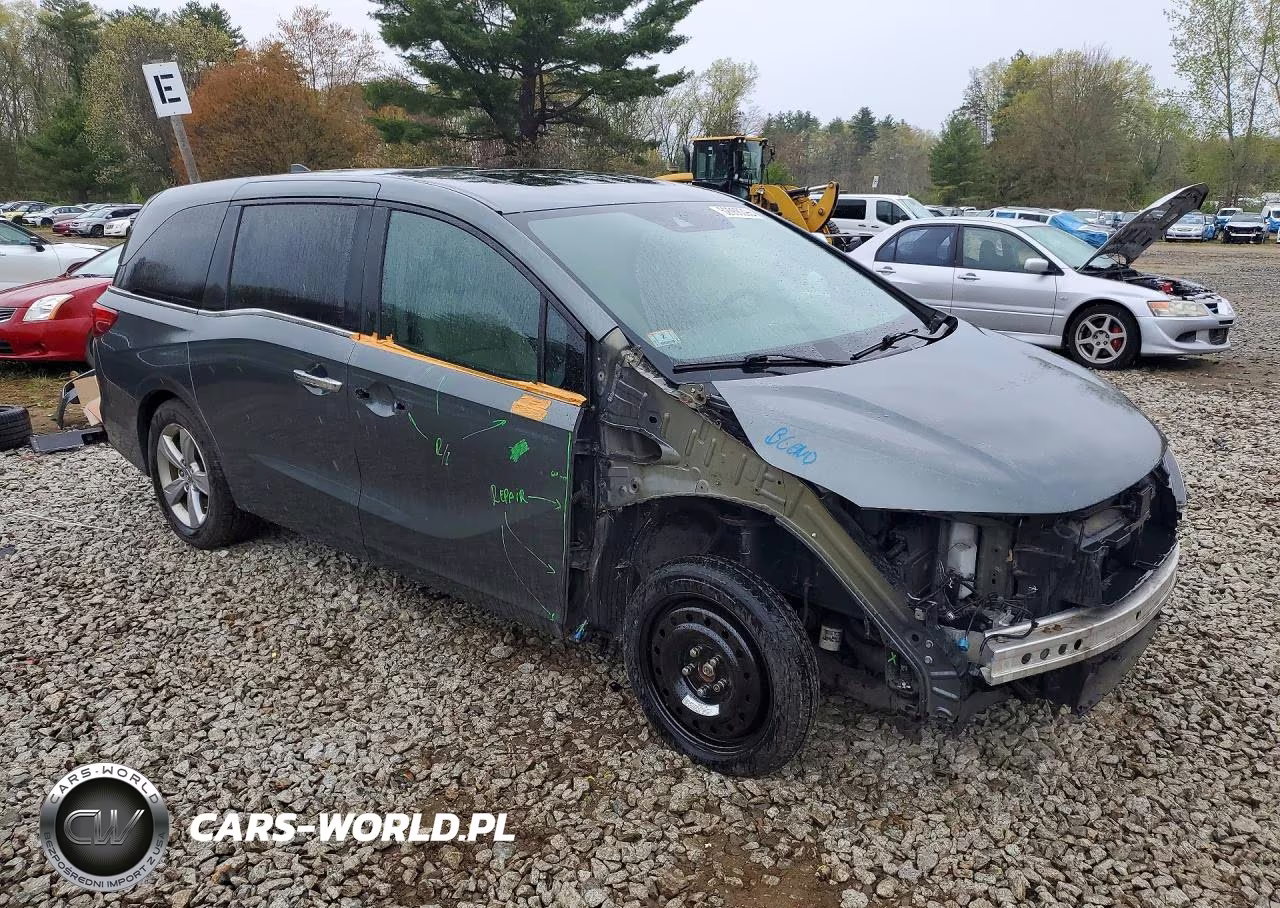 2019 Honda Odyssey Exl VIN:5FNRL6H77KB040213 - 4