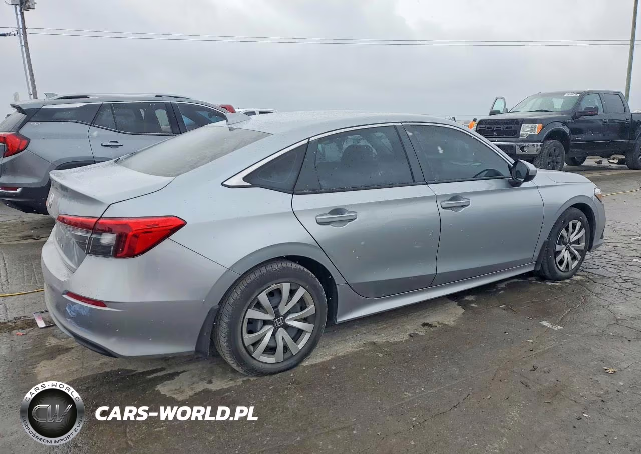 2023 Honda Civic Lx VIN:2HGFE2F29PH539580 - 3