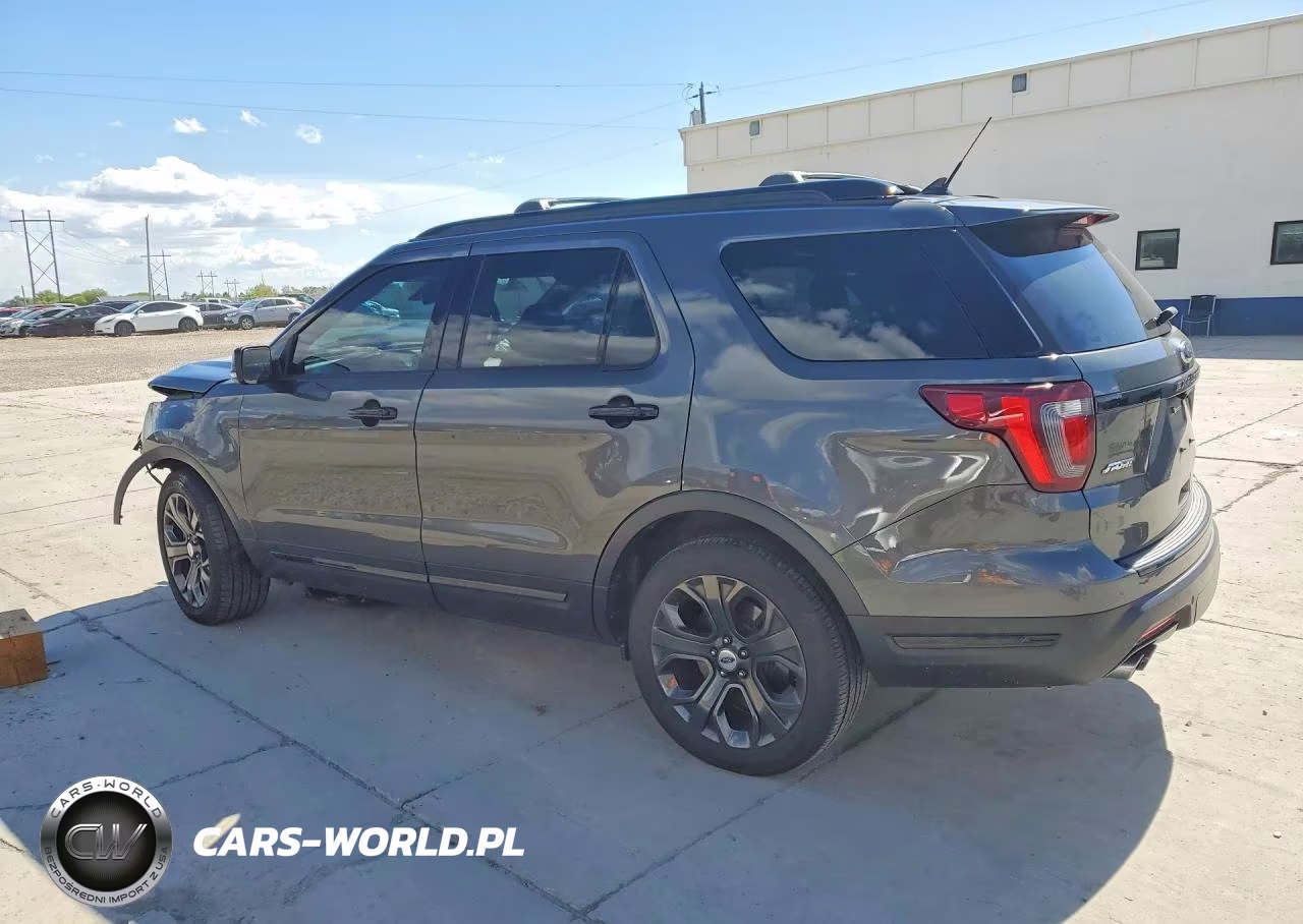 2018 Ford Explorer Sport VIN:1FM5K8GT9JGA80241 - 2