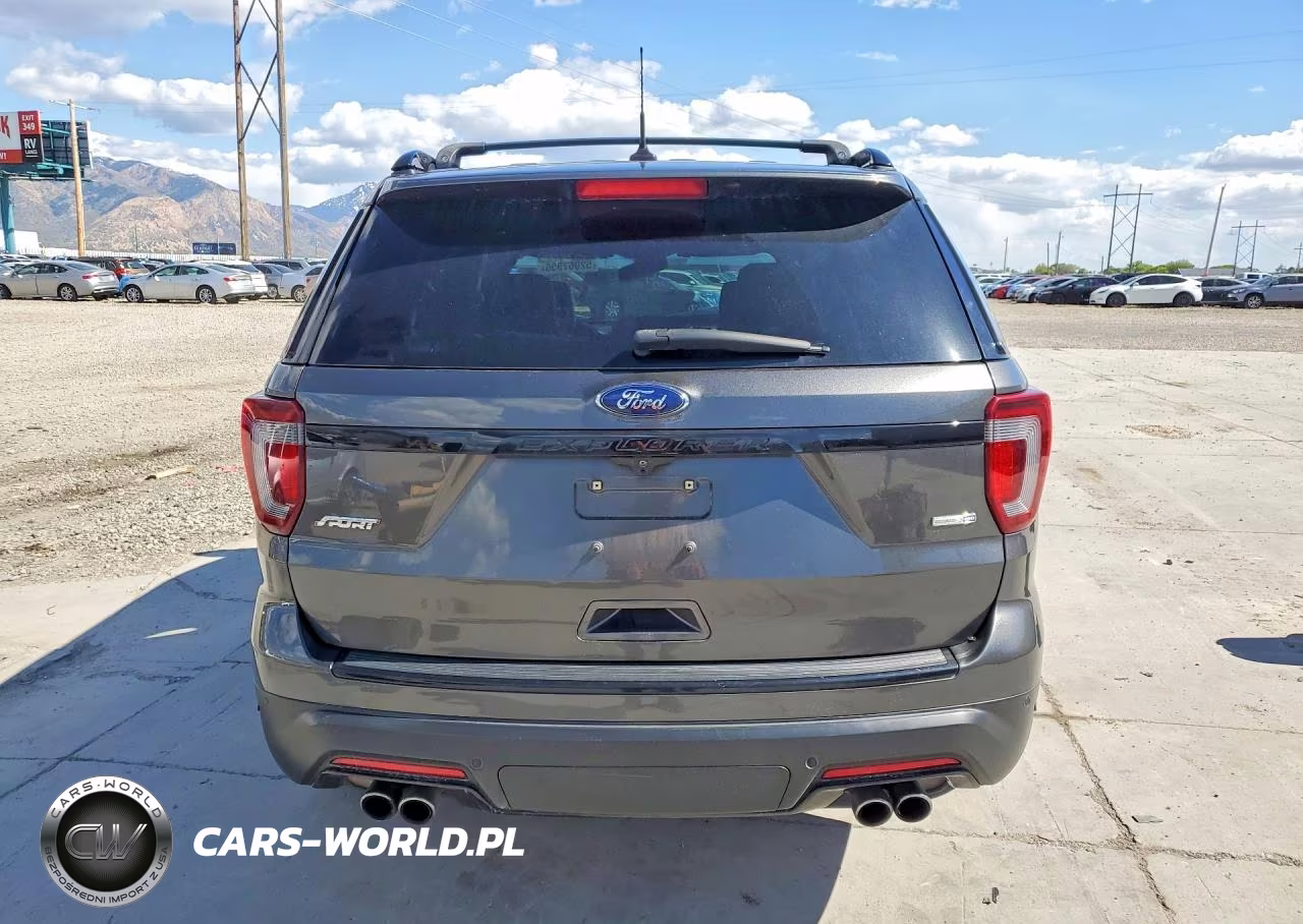 2018 Ford Explorer Sport VIN:1FM5K8GT9JGA80241 - 6