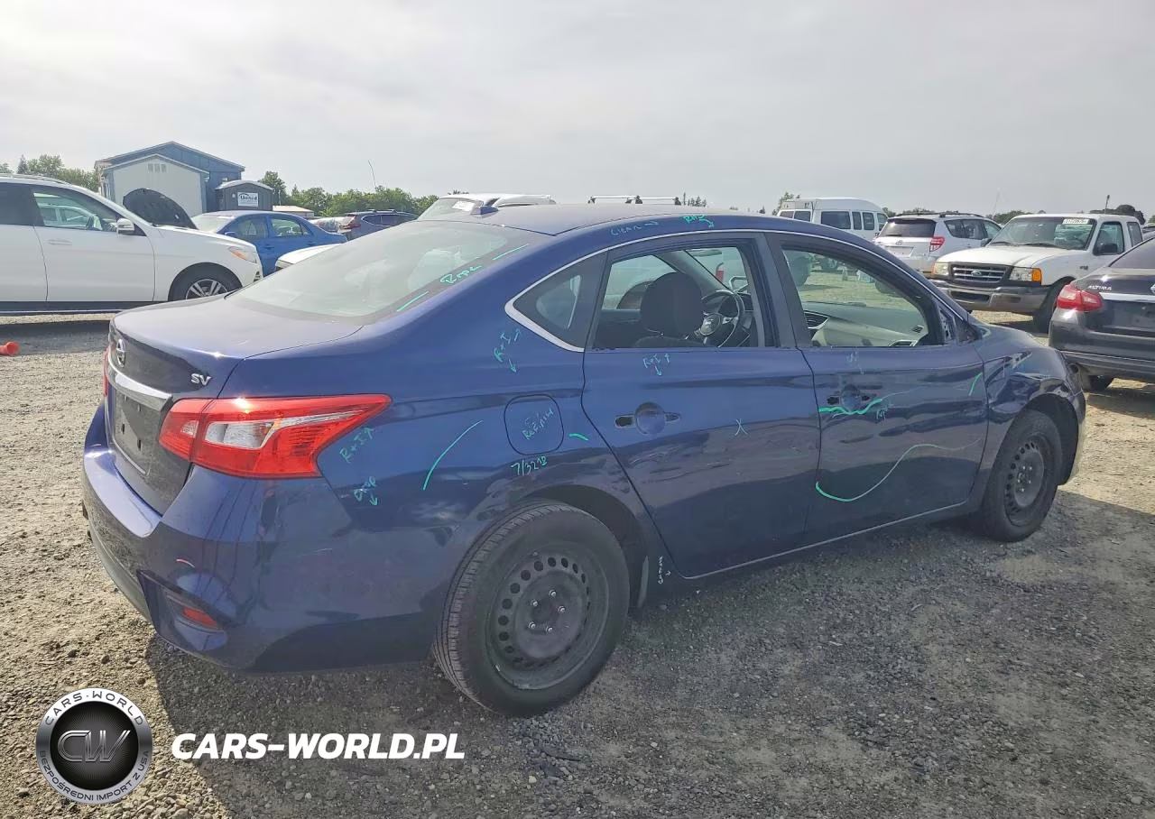 2016 Nissan Sentra Sv VIN:3N1AB7AP9GL665224 - 3