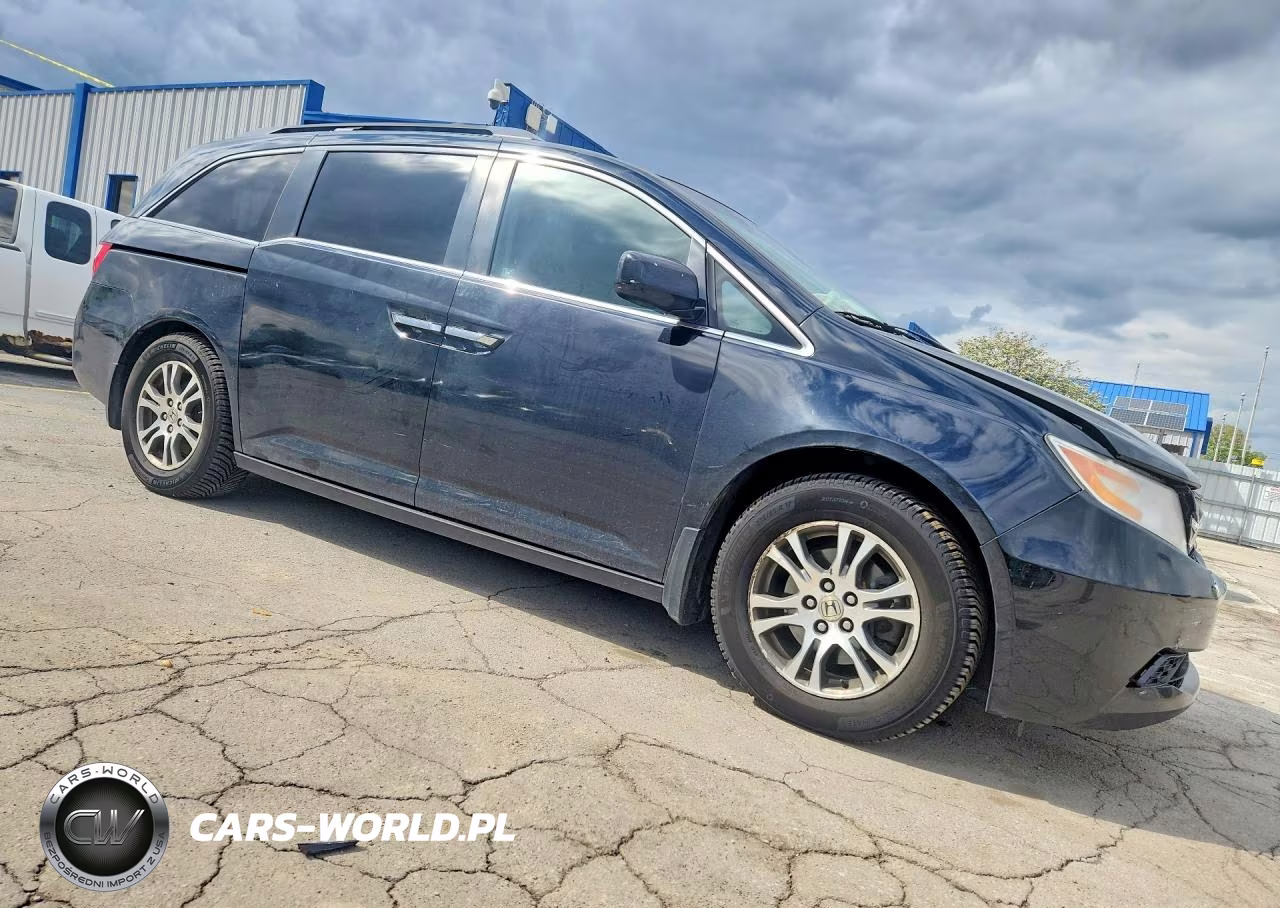 2012 Honda Odyssey Exl VIN:5FNRL5H67CB061078 - 4