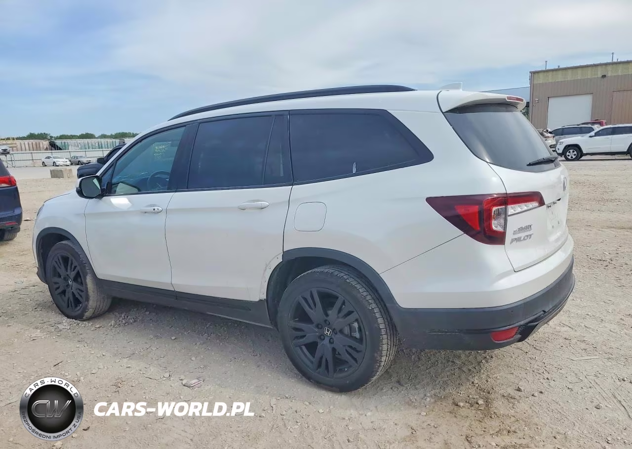 2021 Honda Pilot Black VIN:5FNYF6H77MB078997 - 2