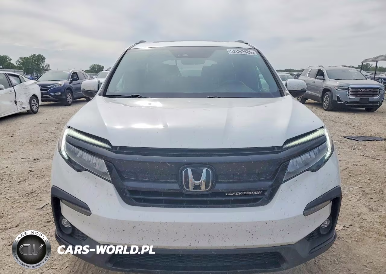 2021 Honda Pilot Black VIN:5FNYF6H77MB078997 - 5