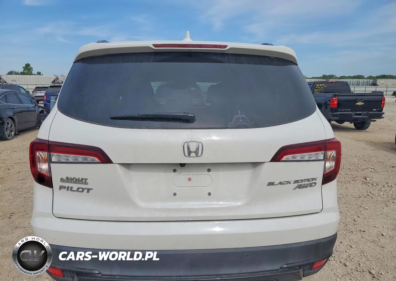 2021 Honda Pilot Black VIN:5FNYF6H77MB078997 - 6