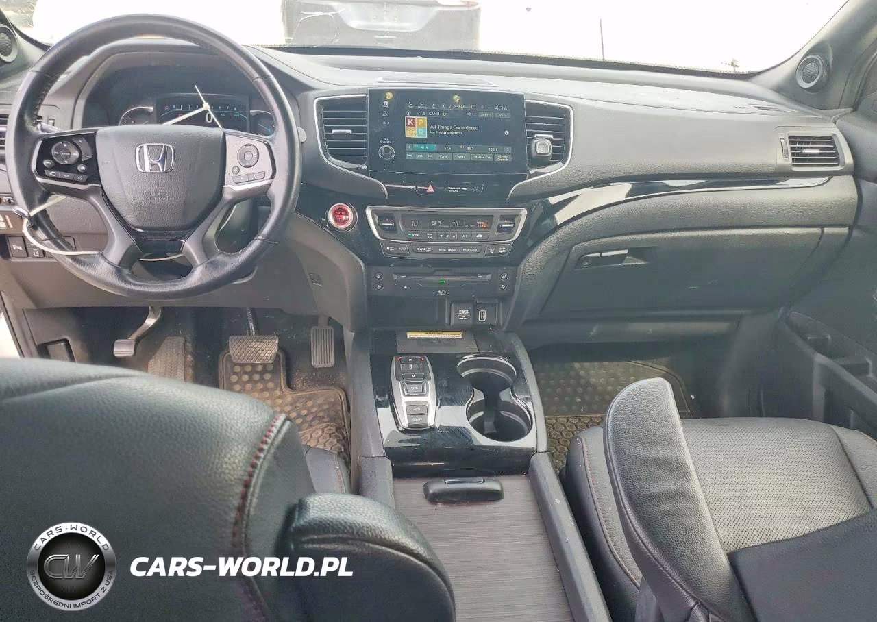 2021 Honda Pilot Black VIN:5FNYF6H77MB078997 - 8