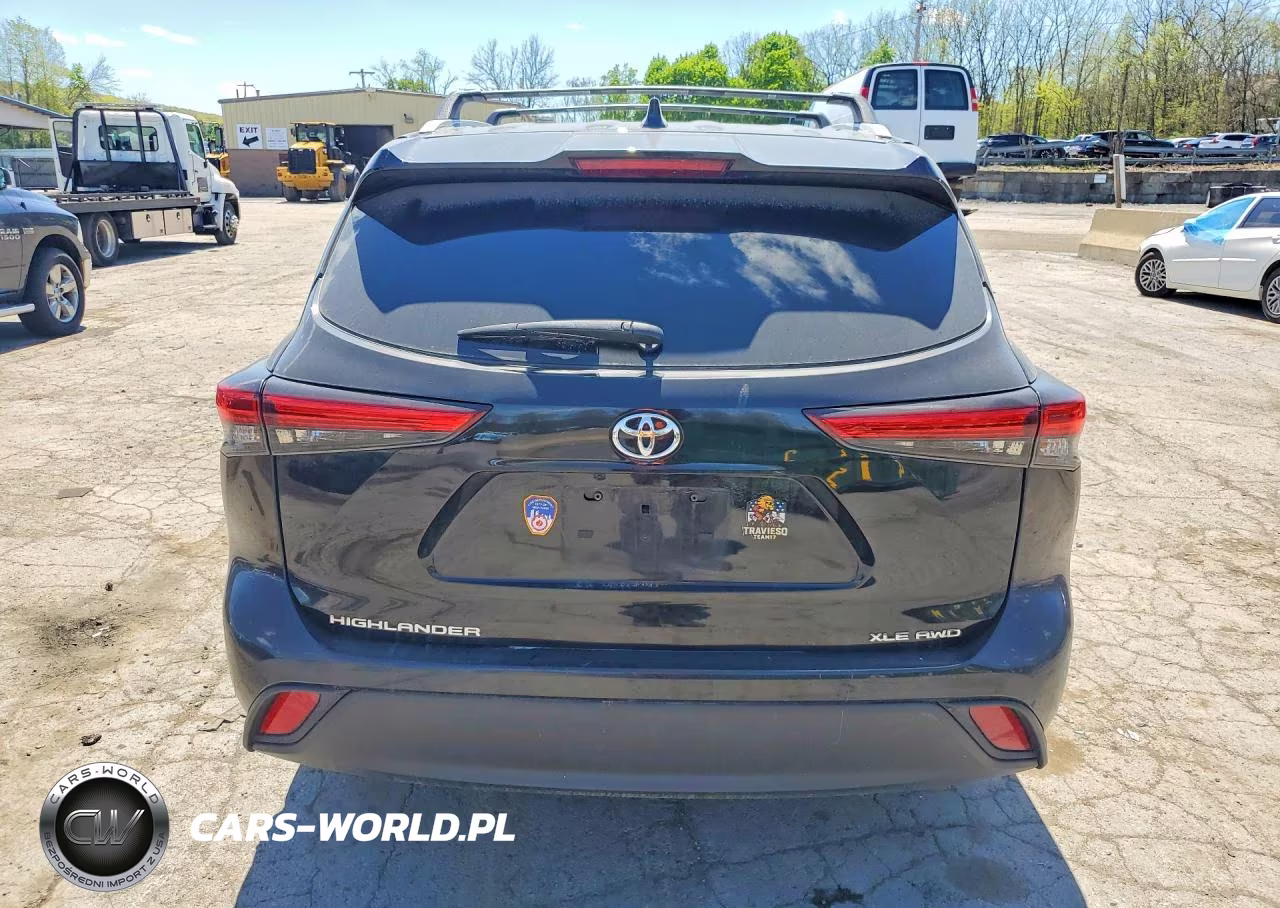 2022 Toyota Highlander Xle VIN:5TDGZRBH6NS570567 - 6