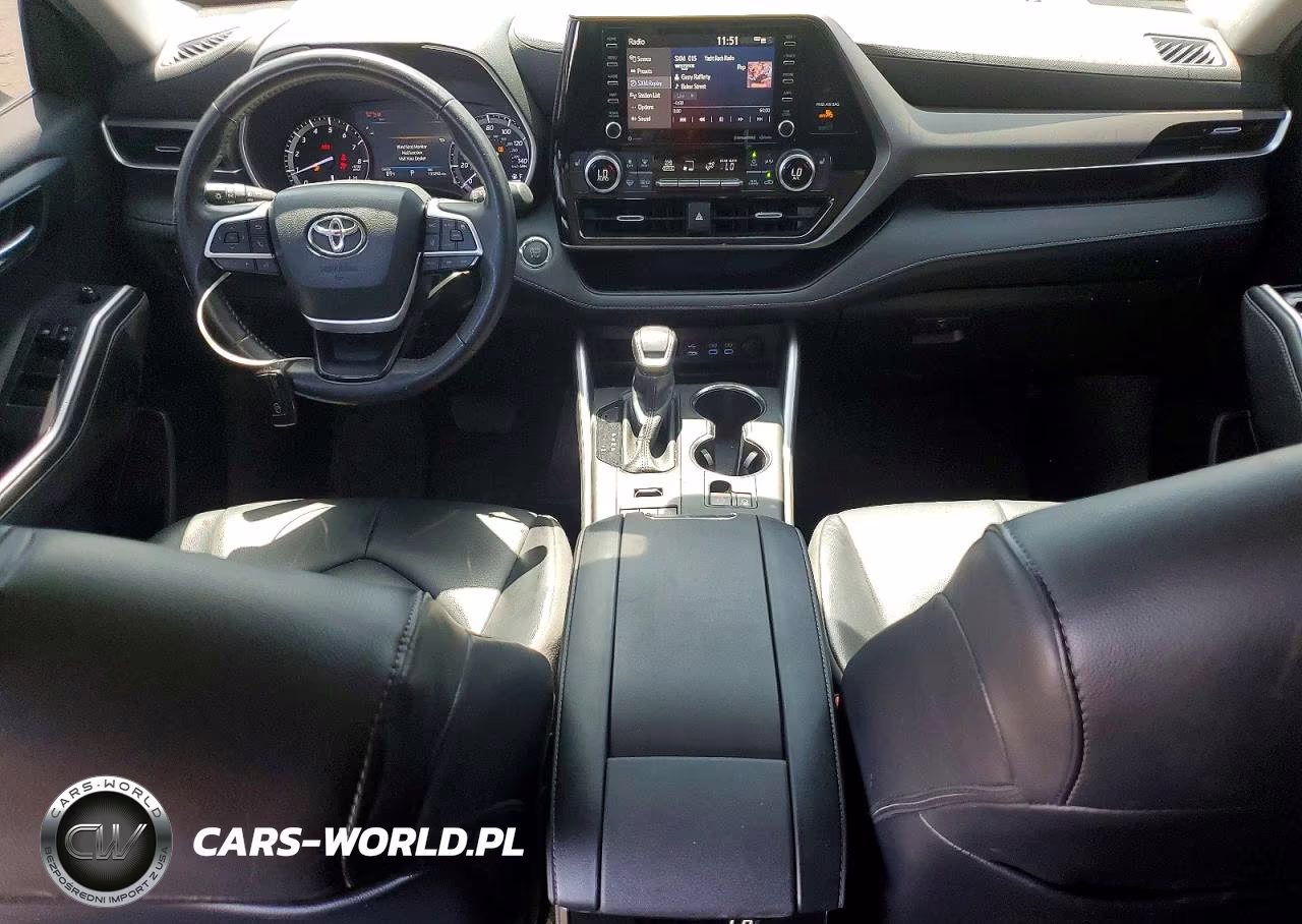 2022 Toyota Highlander Xle VIN:5TDGZRBH6NS570567 - 8