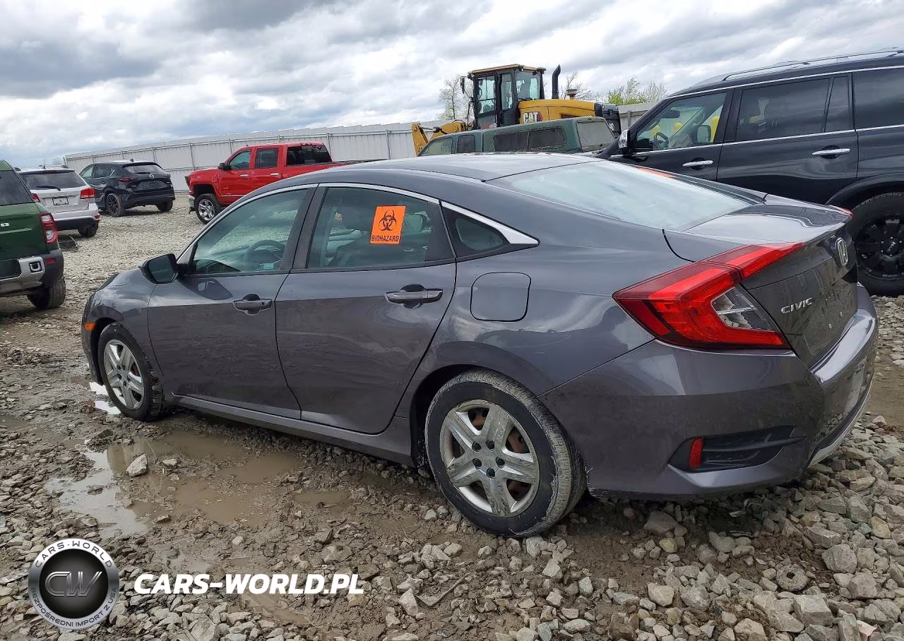 2019 Honda Civic Lx VIN:2HGFC2F67KH549932 - 2