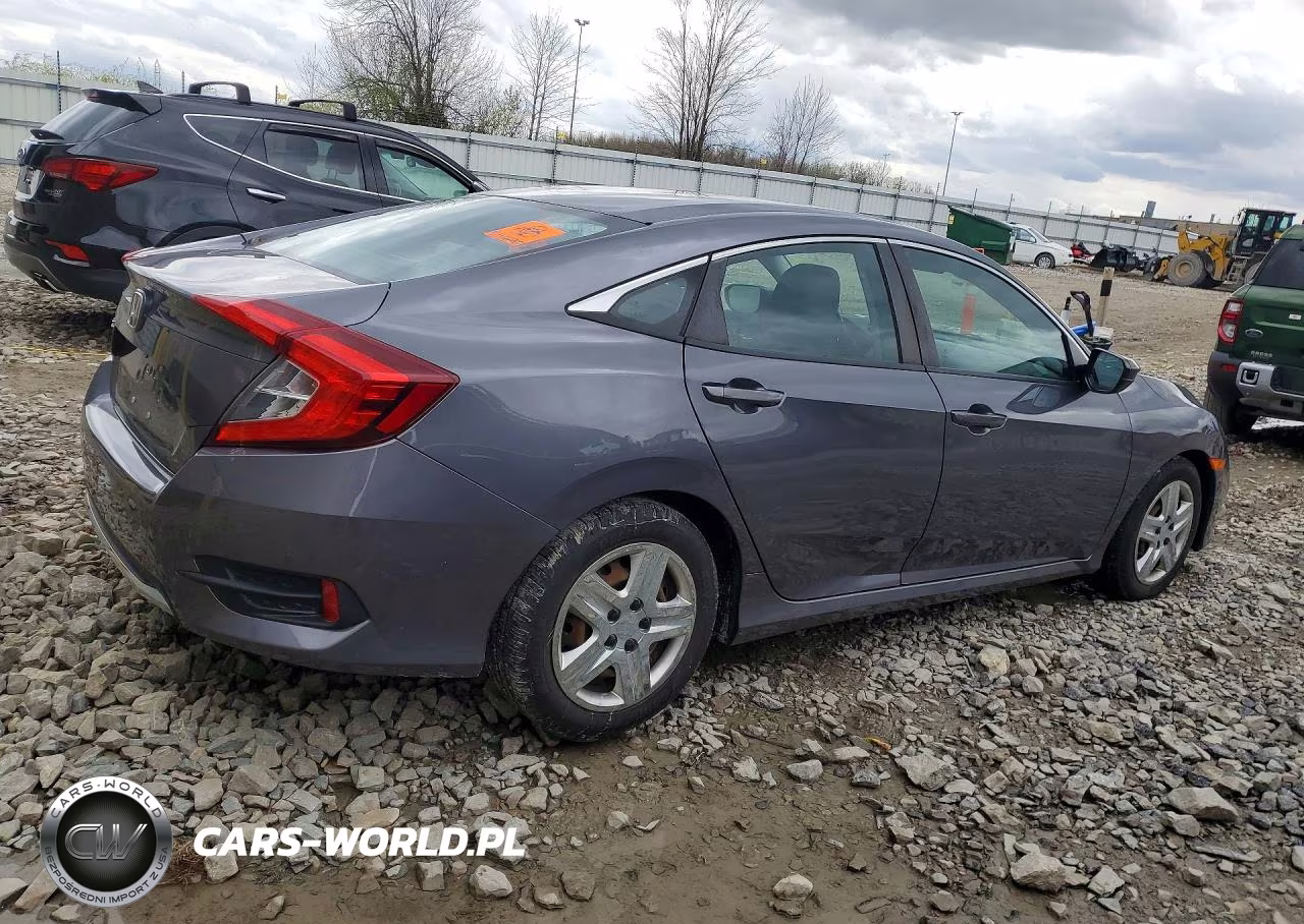 2019 Honda Civic Lx VIN:2HGFC2F67KH549932 - 3