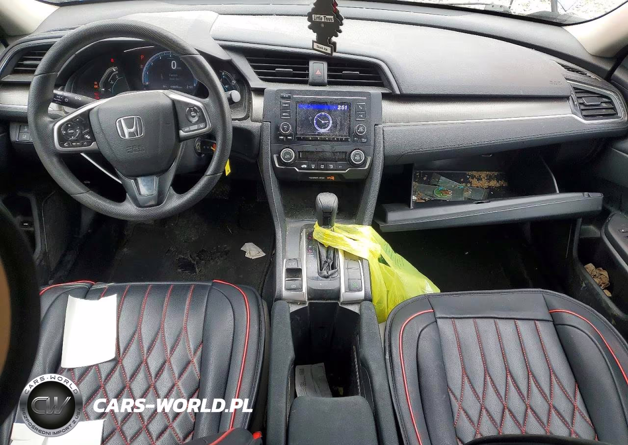 2019 Honda Civic Lx VIN:2HGFC2F67KH549932 - 8