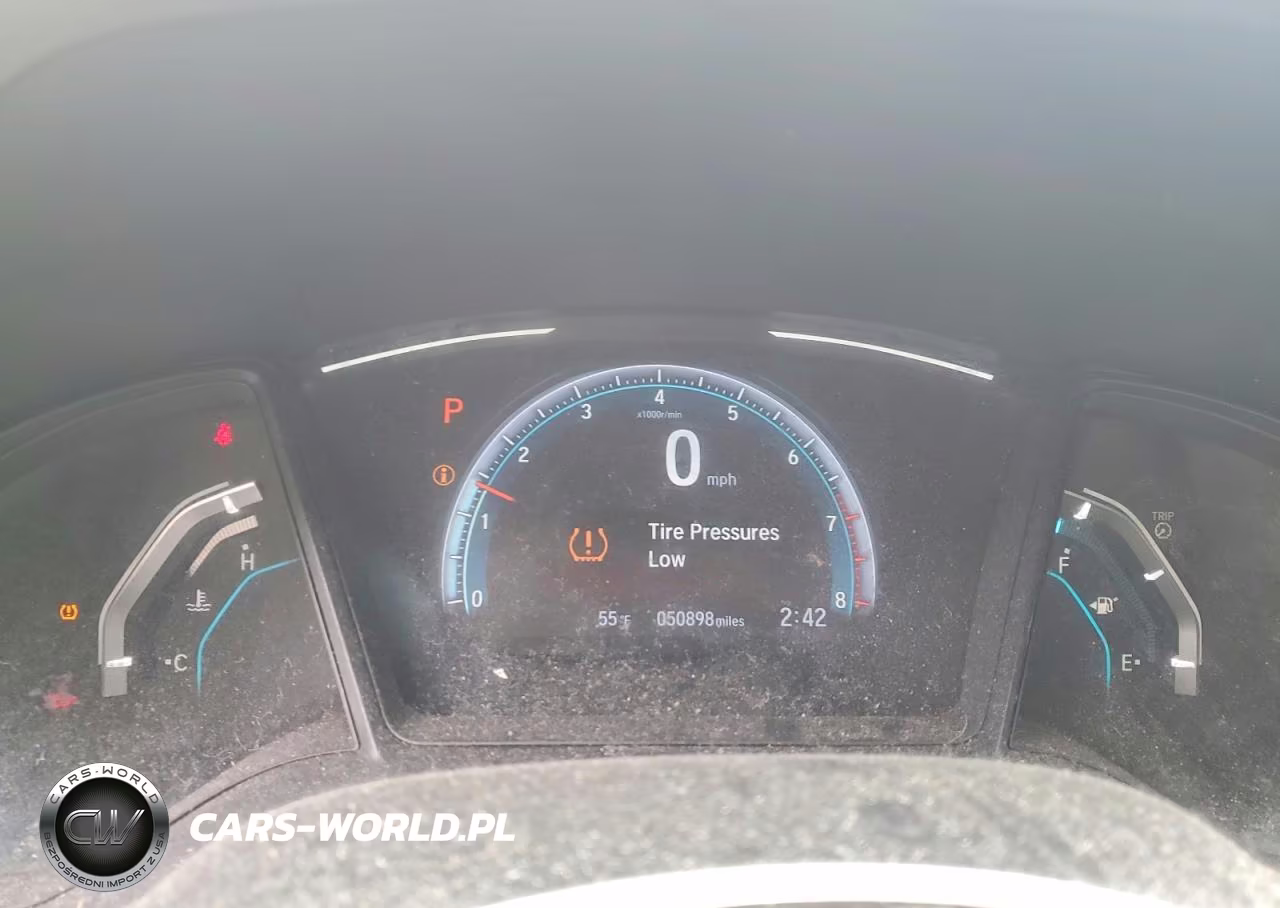 2019 Honda Civic Lx VIN:2HGFC2F67KH549932 - 9