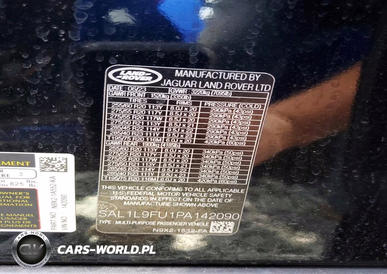 2023 Land Rover Range Rover Sport Dynamic Se VIN:SAL1L9FU1PA142090 - 13