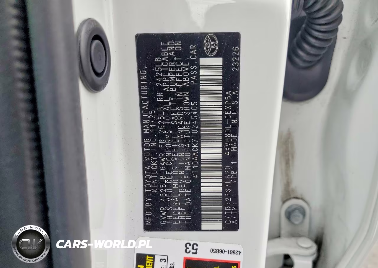 2026 Toyota Camry Xse VIN:4T1DAACK7TU245405 - 12