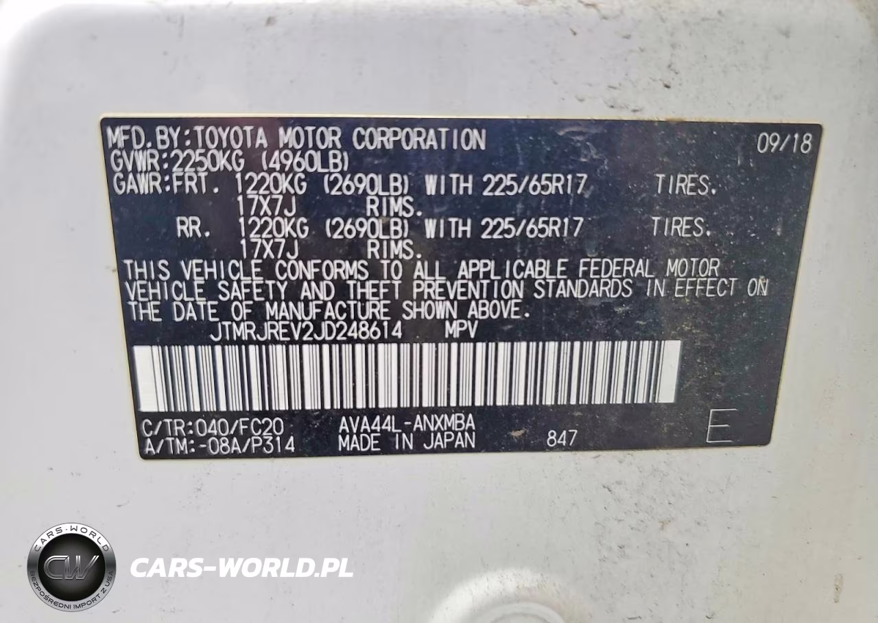 2018 Toyota Rav4 Hybrid Le VIN:JTMRJREV2JD248614 - 12