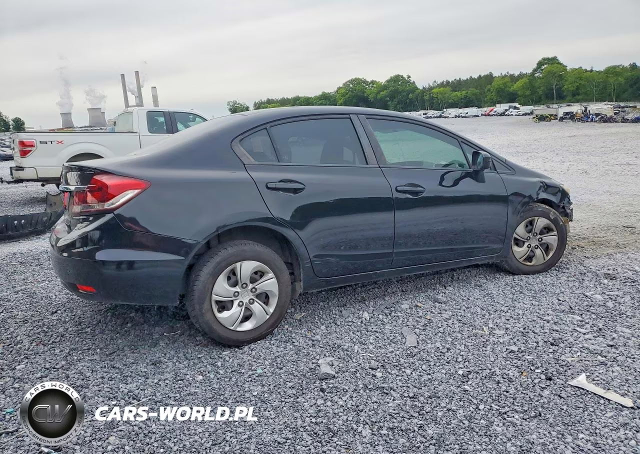 2015 Honda Civic Lx VIN:19XFB2F52FE121390 - 3